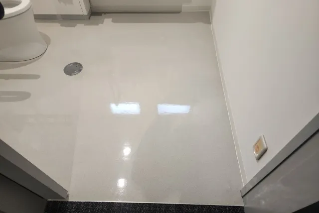 東京都府中市のG脳神経外科内科のワックス後の様子